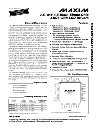 Click here to download MAX1491CAI Datasheet