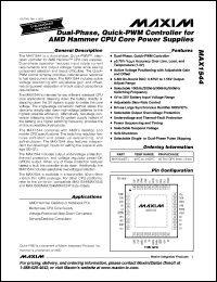 Click here to download MAX1544ETL Datasheet