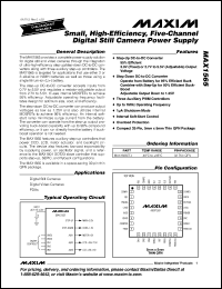 Click here to download MAX1565ETJ+ Datasheet