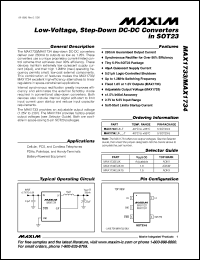 Click here to download MAX1734EUK18-T Datasheet