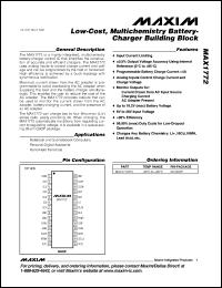 Click here to download MAX1772EEI Datasheet