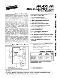Click here to download MAX1799EUP-T Datasheet