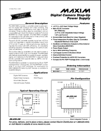 Click here to download MAX1800EHJ Datasheet