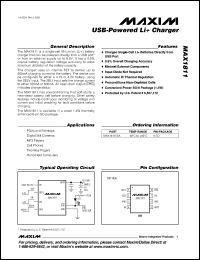 Click here to download MAX1811ESA-T Datasheet