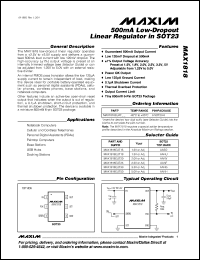 Click here to download MAX1818EUT20 Datasheet