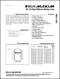 Click here to download DS1110LE-125 Datasheet