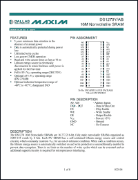 Click here to download DS1270AB-70-IND Datasheet