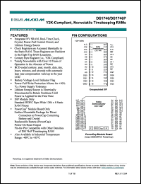 Click here to download DS1746WP-120 Datasheet