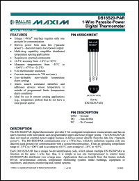Click here to download DS18S20 Datasheet