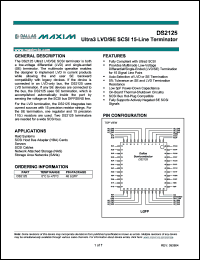 Click here to download DS2125 Datasheet
