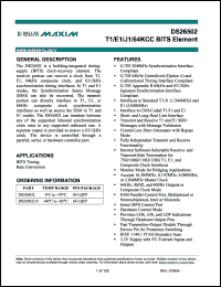 Click here to download DS26502LN Datasheet