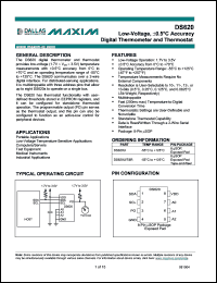 Click here to download DS620U/T&R Datasheet
