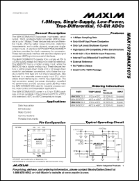 Click here to download MAX1075CTC Datasheet