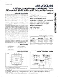 Click here to download MAX1077ETC Datasheet