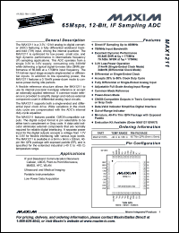 Click here to download MAX1211ETL+T Datasheet