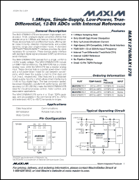 Click here to download MAX1276 Datasheet