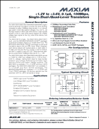 Click here to download MAX3023EBC-T Datasheet