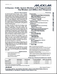 Click here to download MAX1362MEUB Datasheet