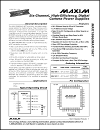 Click here to download MAX1567ETL+ Datasheet