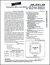 Click here to download MAX1579ETG Datasheet