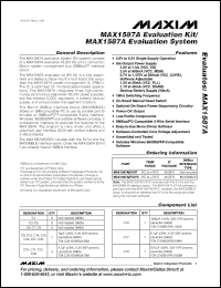 Click here to download MAX1587AEVSYS Datasheet