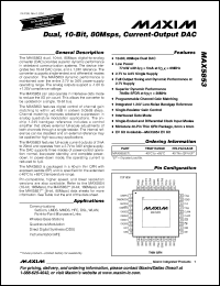 Click here to download MAX5853ETL Datasheet