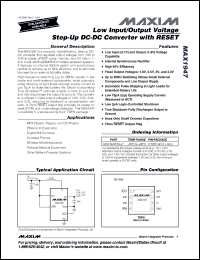 Click here to download MAX1947 Datasheet