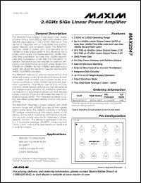 Click here to download MAX2247EBC-T Datasheet