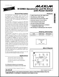 Click here to download MAX2383 Datasheet