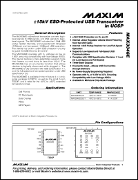 Click here to download MAX3346EEBE-T Datasheet