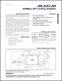 Click here to download MAX3969ETP Datasheet