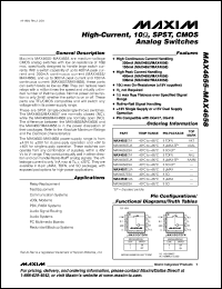 Click here to download MAX4655 Datasheet