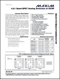 Click here to download MAX4739EUD Datasheet