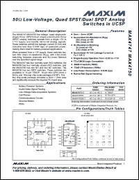 Click here to download MAX4748EBE Datasheet