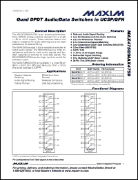 Click here to download MAX4758 Datasheet