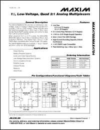 Click here to download MAX4780ETE Datasheet