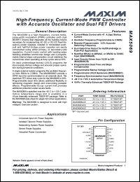 Click here to download MAX5069AAUE Datasheet