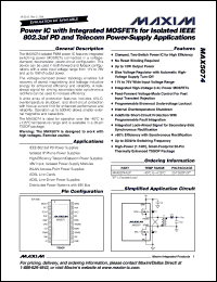 Click here to download MAX5074AUP Datasheet