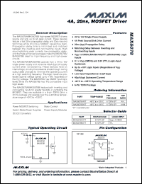 Click here to download MAX5078 Datasheet