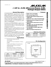 Click here to download MAX5510ETC Datasheet