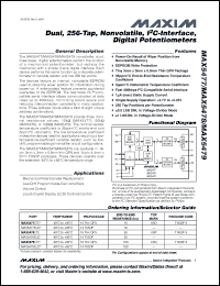 Click here to download MAX5478 Datasheet