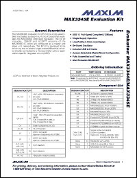 Click here to download MAX3345EEVKIT Datasheet