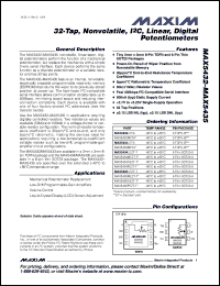 Click here to download MAX5434MEZT-T Datasheet