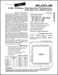 Click here to download MAX5873 Datasheet