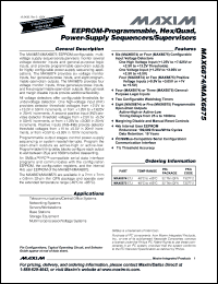 Click here to download MAX6874ETJ+T Datasheet