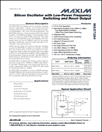 Click here to download MAX7384CRVB Datasheet