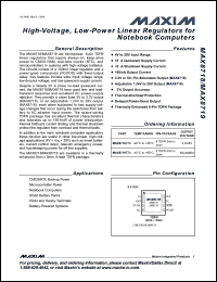 Click here to download MAX8718 Datasheet