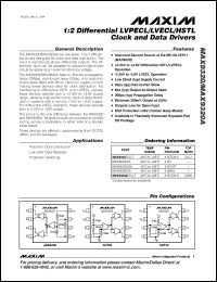 Click here to download MAX9320BESA-T Datasheet