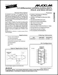 Click here to download MAX9315 Datasheet