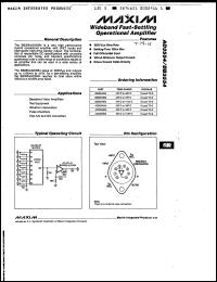 Click here to download AD3554AM Datasheet